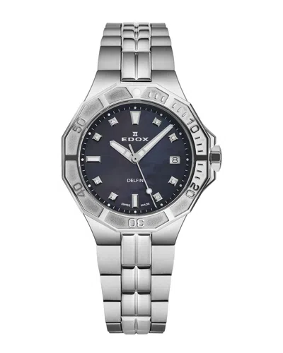Edox Women's Delfin Watch In Blue