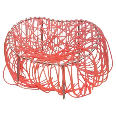 Pre-owned Edra Pink Anemone Chair By Fernando And Humberto Campana For , Italy 2001