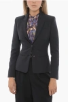 Edra Solid Color Two-buttons Blazer