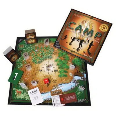 Education Outdoors Camp Board Game