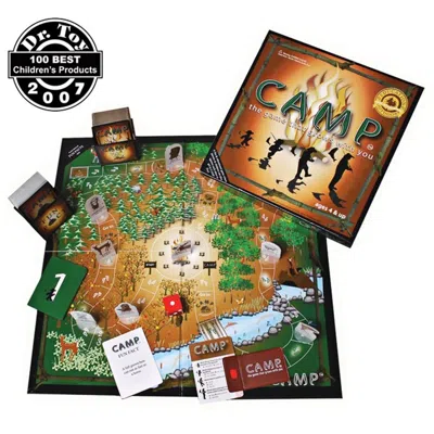 Education Outdoors Camp Travel Game