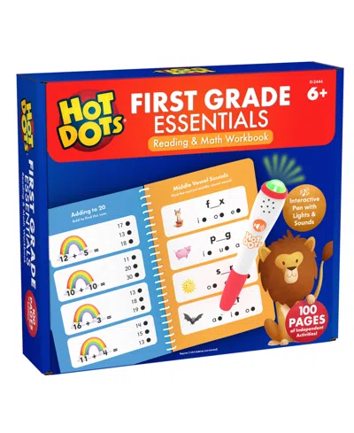 Educational Insights Hot Dots First Grade Essentials Reading And Math Workbook In Multi