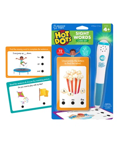Educational Insights Hot Dots Sight Word Card Set In Multi