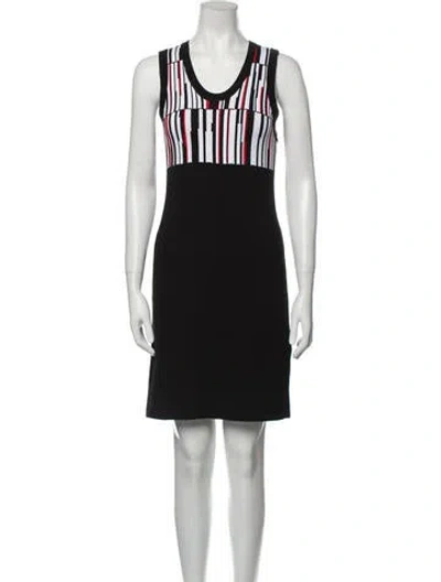 Pre-owned Edun Striped Mini Dress In Multi