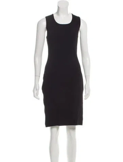 Pre-owned Edun Wool Sleeveless Dress In Black