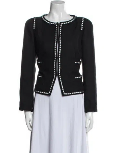 Pre-owned Edward Achour Evening Jacket In Black