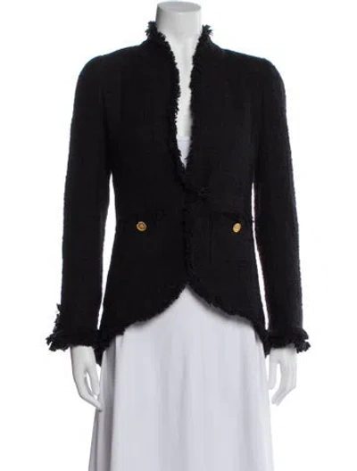 Pre-owned Edward Achour Evening Jacket In Black