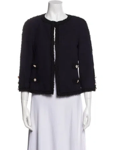 Pre-owned Edward Achour Evening Jacket In Blue