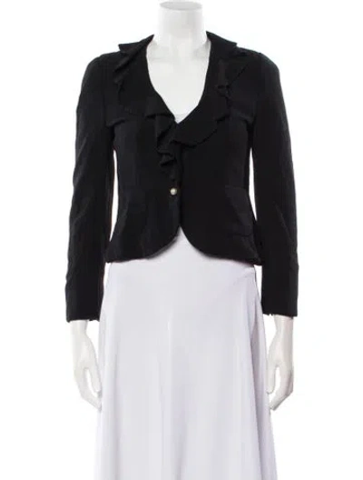 Pre-owned Edward Achour Jacket In Black