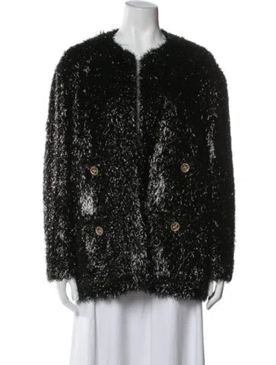 Pre-owned Edward Achour Jacket In Black