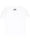 Edward Achour Paris Gathered Short-sleeve T-shirt In White