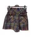 Edward Achour Paris Tweed Shorts In Black