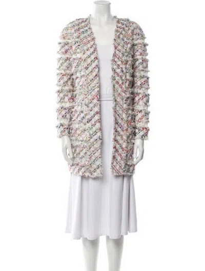 Pre-owned Edward Achour Printed Jacket In Multi