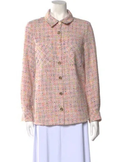 Pre-owned Edward Achour Sweater In Pink