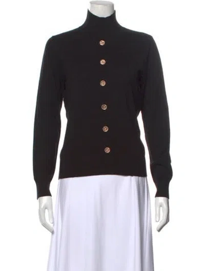 Pre-owned Edward Achour Turtleneck Sweater In Black