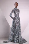 EDWARD ARSOUNI HANDMADE EMBROIDERY GOWN
