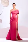 EDWARD ARSOUNI ONE OFF-SHOULDER GOWN