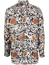 Edward Crutchley Abstract-pattern Long-sleeve Shirt