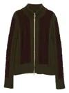 Edward Cuming Aaron Cardigan In Green