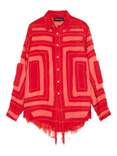 Edward Cuming Ascension Shirt In Red