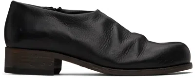 Edward Cuming Black Adam Signature Edition Bubble Toe Zip On Loafers