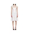 Edward Cuming Circle Cupro Third Wedding Dress In White
