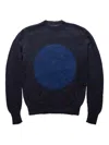 Edward Cuming Circle-print Sweater In Blue