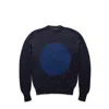 Edward Cuming Circle Sweater In Blue In Blue