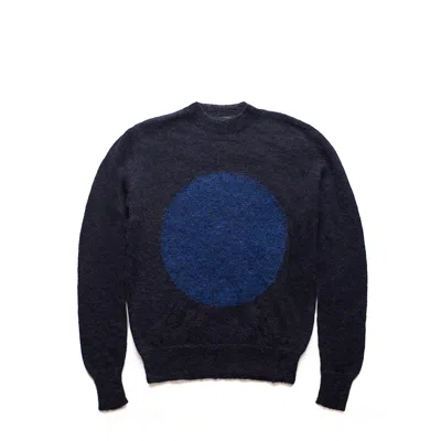 Edward Cuming Circle Sweater In Blue