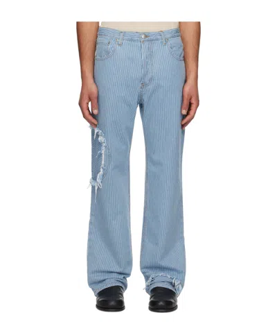 EDWARD CUMING CIRCLE WINDOW JEANS