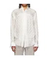 Edward Cuming Classic Lung Window Shirt In White