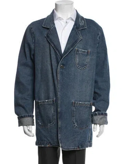 Pre-owned Edward Cuming Denim Jacket In Blue