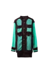 Edward Cuming Double Layer Shirt Green