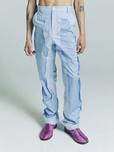 Edward Cuming Eraser Tailored Trousers Blue