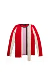 Edward Cuming Intarsia Vertical Stripe Sweater