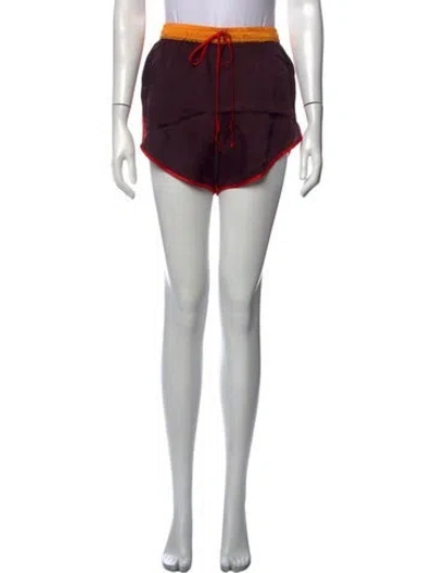 Pre-owned Edward Cuming Mini Shorts In Green/grey