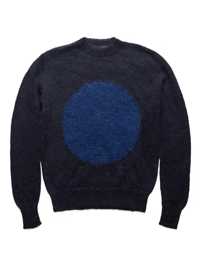 Edward Cuming Open Heart Sweater In Multi