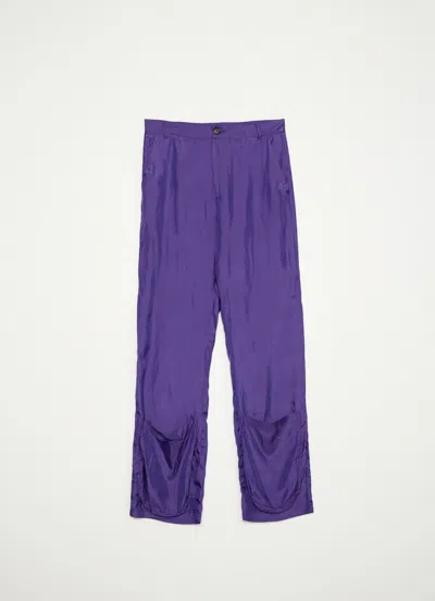 Edward Cuming Sag Pocket Spooky Trousers Purple