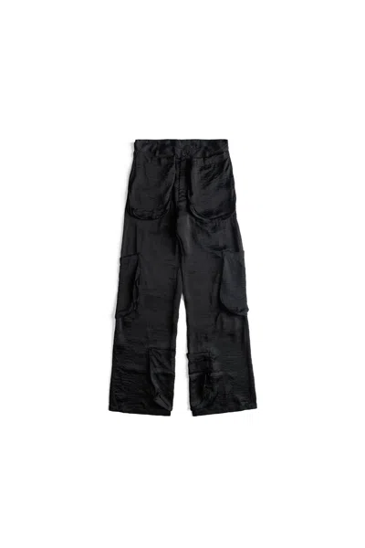 Edward Cuming Satin Pocket Trouser Black