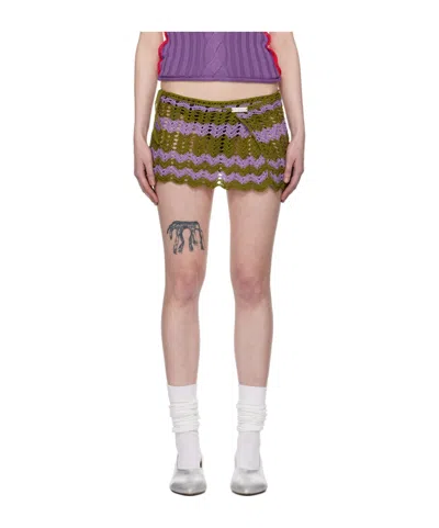 Edward Cuming Scalloped Miniskirt