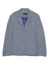Edward Cuming Single-breasted Blazer In Blue