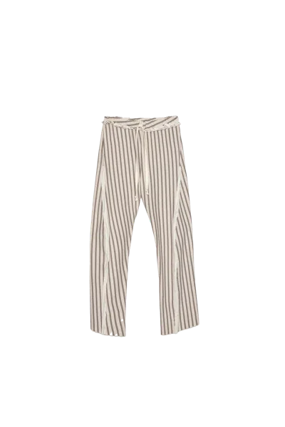 Edward Cuming Twisted Track Pant Beige