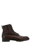 Edward Green Brown Solid Galway Boots In Brown