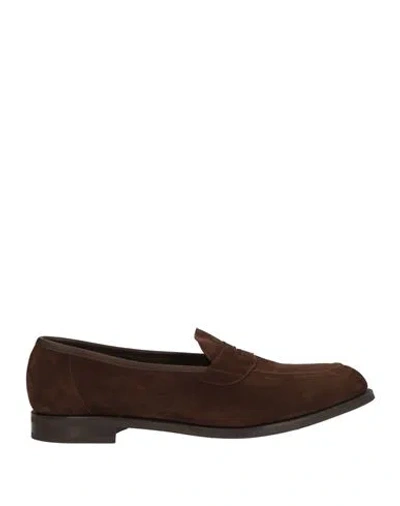 Edward Green Man Loafers Dark Brown Size 13 Leather