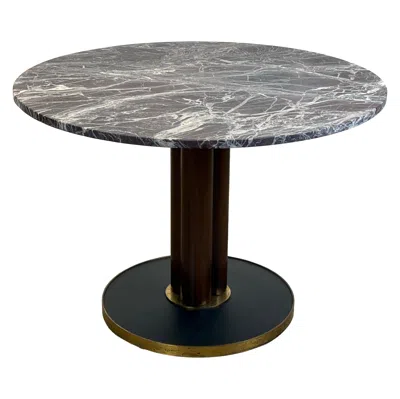 Pre-owned Edward Wormley Dunbar Game Table By  In Gray
