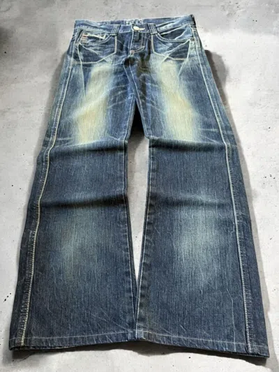 Pre-owned Edwin 2000s  503 Flared Earthy Wash Jeans