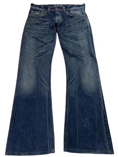 Pre-owned Edwin 503 Blue Trip Bootcut Jeans