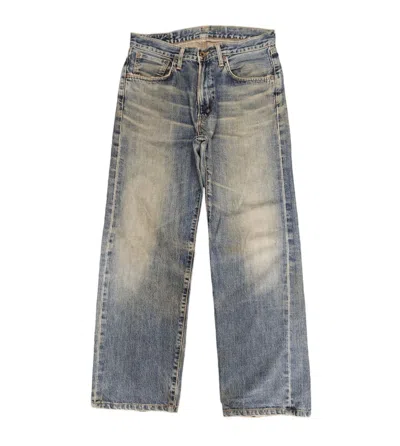 Pre-owned Edwin 505x Selvedge Loose Wide Jeans Undercover Style 90s In Multi