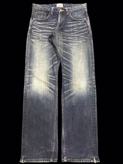 Pre-owned Edwin 90's Style 403xv Insane Fades Mudwash Reg Denim F412 In Blue