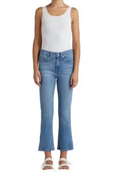 Edwin Anthropology Cassia Mini Boot Jeans In Blue